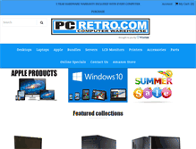 Tablet Screenshot of pcretro.com